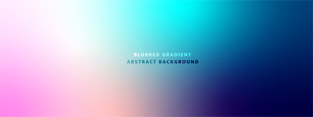 Abstract blurred gradient background vector 