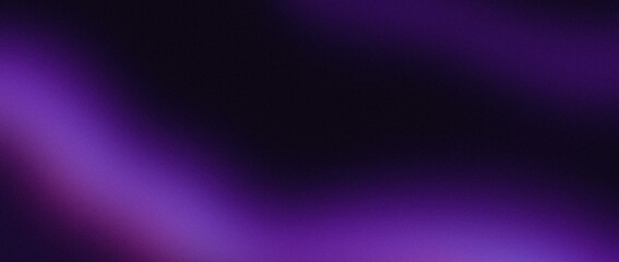 Abstract background with crimson purple gradient on dark background, grainy, grunge noise, website banner design, copy space