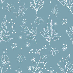  Ethnic floral seamless pattern. floral pattern,pattern, berries pattern, beautiful festive pattern.