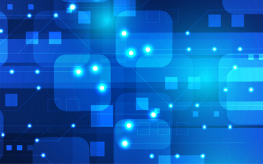 Abstract modern technology background