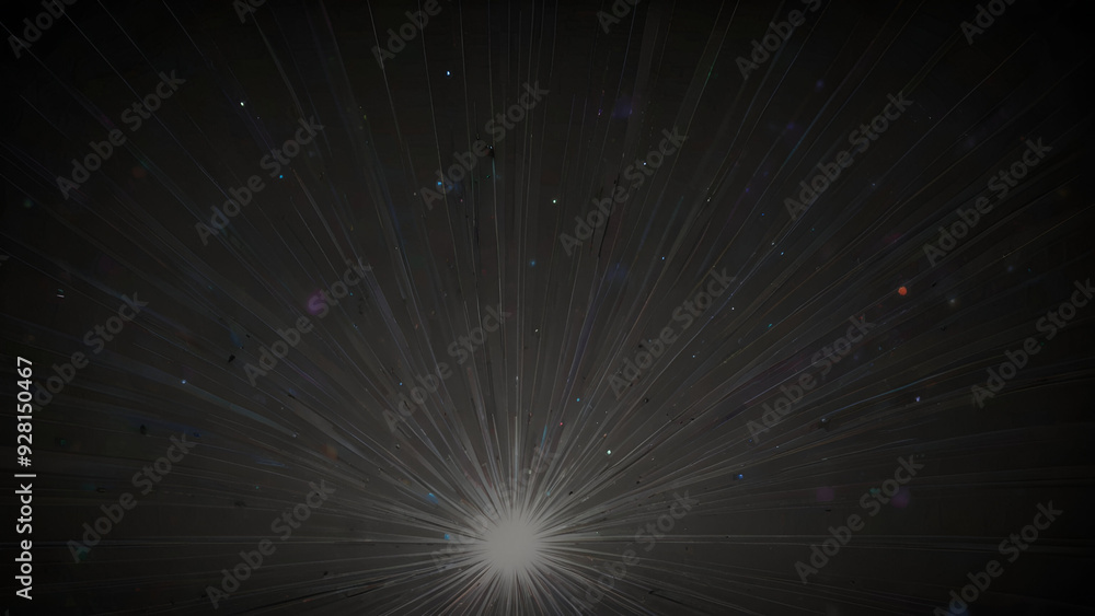 Poster starburst pattern abstract background