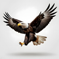Obraz premium American bald eagle head illustration logo of a American eagle head American bald eagle 