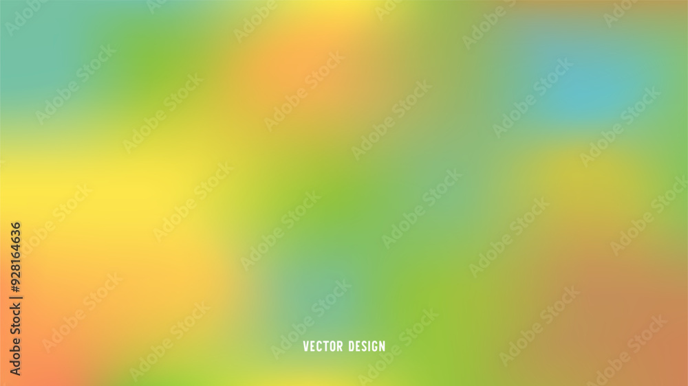 Poster soft gradient background with blurred colors and smooth transitions