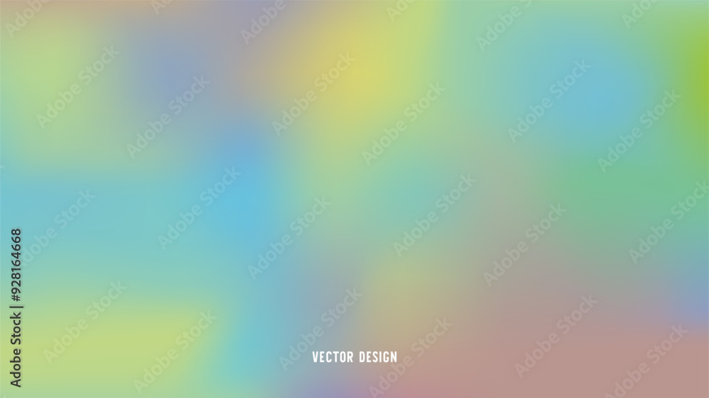 Poster soft gradient background with blurred colors and smooth transitions