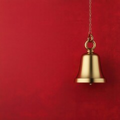 Obraz premium Puja bell, ringing for Diwali rituals, 3D illustration