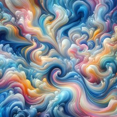 Fototapeta premium Dreamy Cloudscape Symphony 