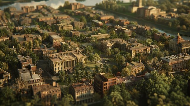 de la ciudad de washinton en 1860