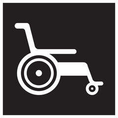 wheelchair icon design