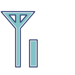 通信アイコン「電波一本」