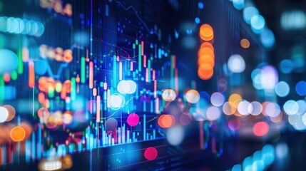 Financial Data and City Lights