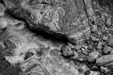 Black and White, Taroko, Hualien, Taiwan