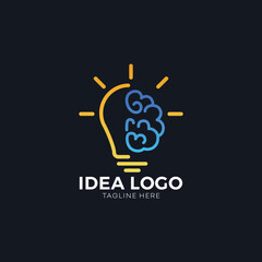 idea concepts designed for tech and smart start up business in full vector 
