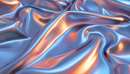Shiny satin fabric texture
