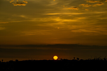 atardecer