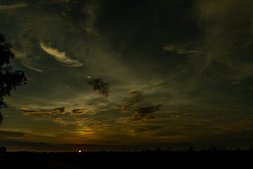 atardecer