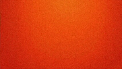 Fototapeta premium Orange color grainy gradient background noise texture poster backdrop banner design, copy space