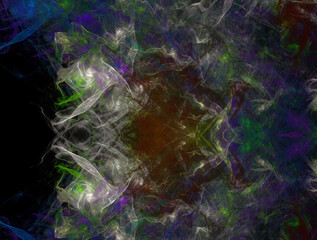 Imaginatory fractal abstract background Image