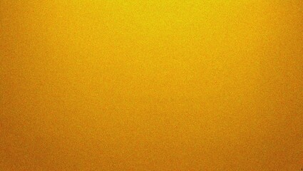 Fototapeta premium Yellow grainy gradient background noise texture poster backdrop banner design, copy space