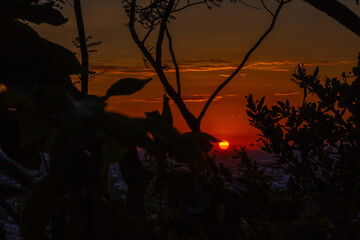 atardecer