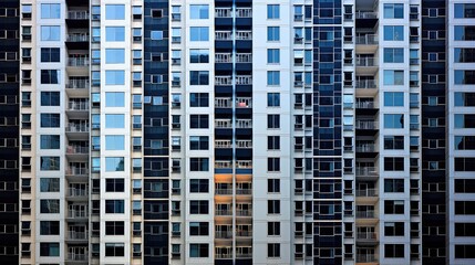 Fototapeta premium high houses pattern