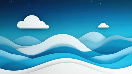 Vivid abstract blue backgrounds with modern textures, perfect for enhancing designs with a fresh, cartoonlike flair.