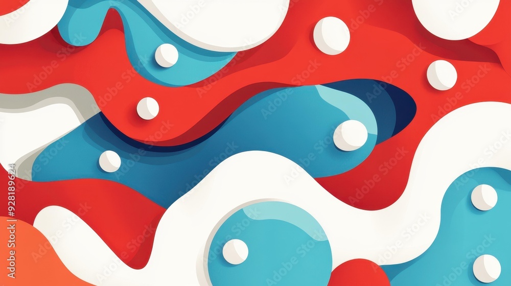 Poster dive into a world of vibrant colors and flowing shapes, creating an immersive abstract background. p