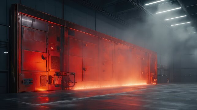 industrial fire wall