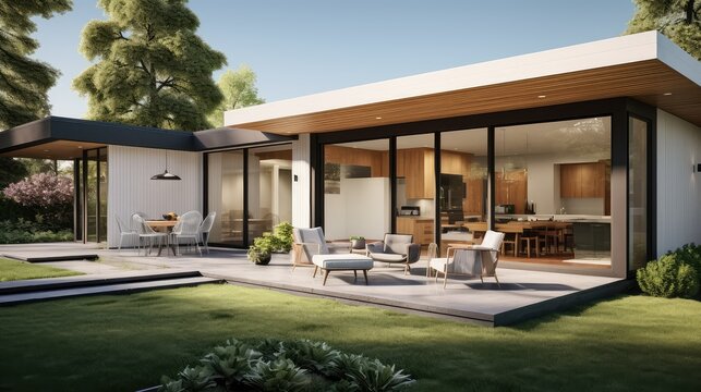 design mid century modern house