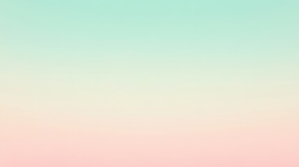Naklejka premium Gradient Background, Pastel Colors, light blush blending with mint green gradient