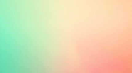 Obraz premium Gradient Background, Pastel Colors, pale green blending with light apricot gradient