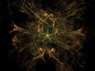 Imaginatory fractal abstract background Image