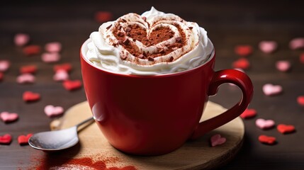 latte coffee valentine