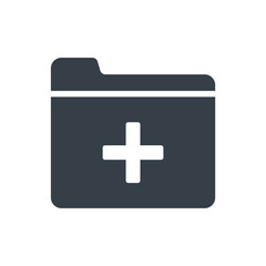 new folder icon design vector template