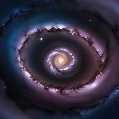 spiral galaxy background