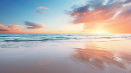 tranquil blue and orange backgrounds