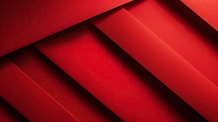Red Abstract Geometric Pattern