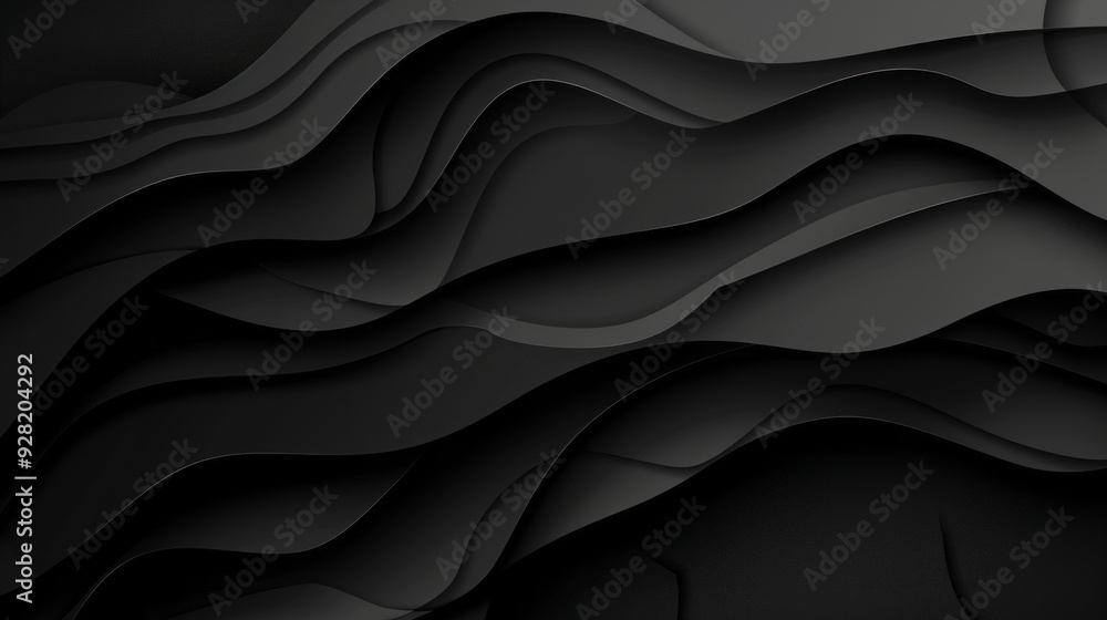 Poster elegant dark black abstract background for professional presentations and design projects - simple b