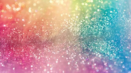 Fototapeta premium Rainbow Glitter Background