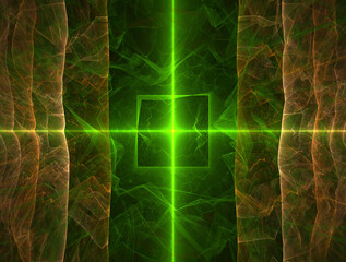 Imaginatory fractal abstract background Image