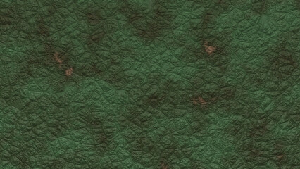 Rough green skin surface of a dinosaur (3D Rendering)