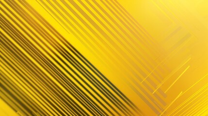 Obraz premium Abstract yellow gradient design with diagonal stripe pattern and line texture on blurred background - ideal for landing pages and modern cover designs