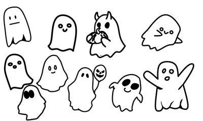 set of halloween icons