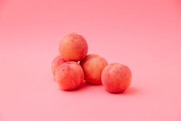 Juicy sweet peaches.
Image of a delicious peach.

