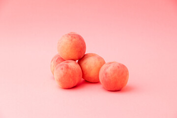 Juicy sweet peaches.
Image of a delicious peach.

