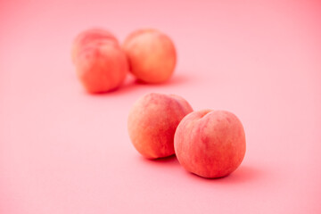 Juicy sweet peaches.
Image of a delicious peach.
