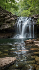 waterfall in the forest