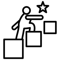 outline humanity icon