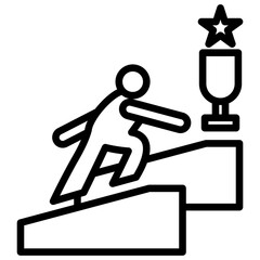 outline humanity icon