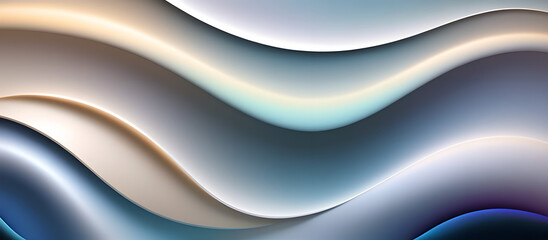 Fototapeta premium abstract blue wave background