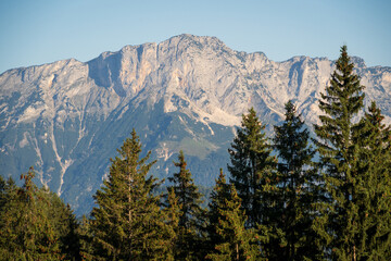 Obraz premium The Kehlsteinhaus, a.k.a. the Eagle's Nest on Obersalzberg Mountain in Obersalzberg, Germany